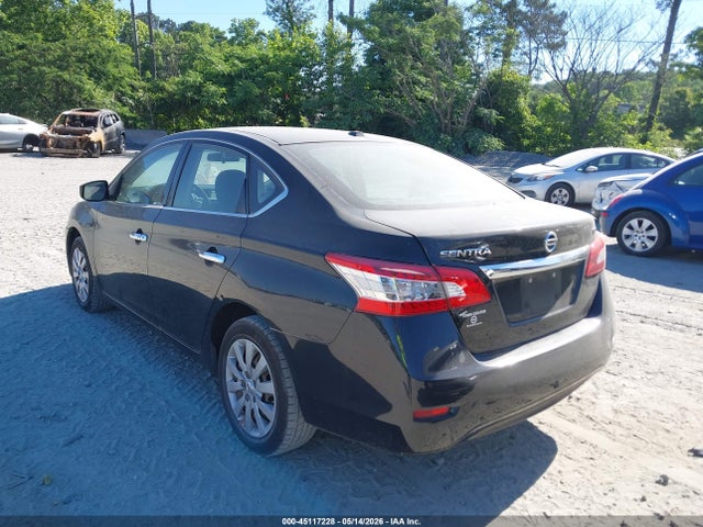 45117228 :رقم المزاد ، 3N1AB7AP0FY305096 vin ، 2015 Nissan Sentra Sv مزاد بيع