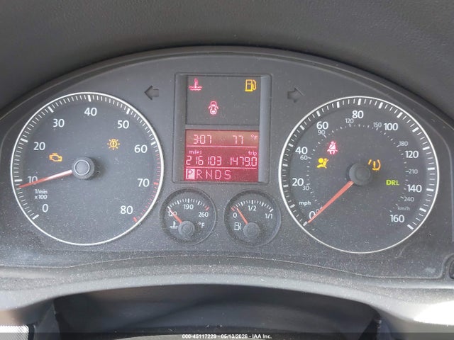 Продажа на аукционе авто 2009 Volkswagen Jetta S, vin: 3VWJZ71K59M036017, номер лота: 45117229