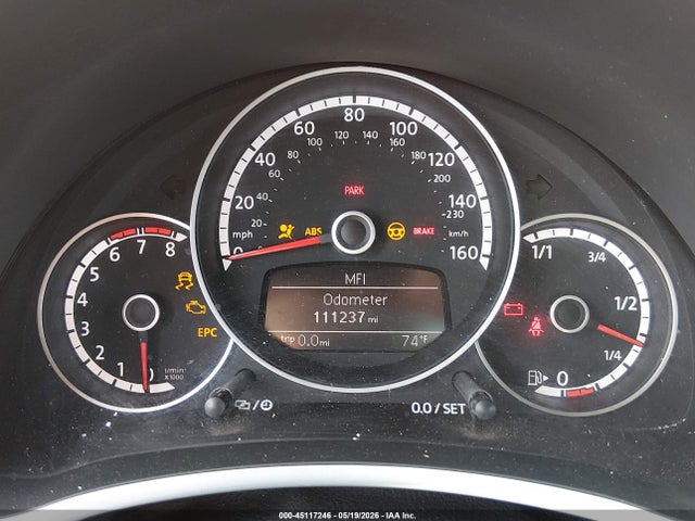 45117246 :رقم المزاد ، 3VWH17AT4EM662506 vin ، 2014 Volkswagen Beetle 1.8t مزاد بيع