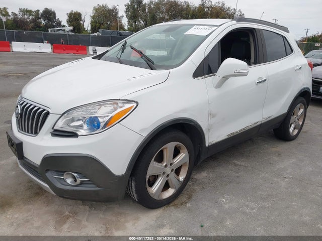 2016 Buick Encore Convenience მანქანა იყიდება აუქციონზე, vin: KL4CJBSB0GB655661, აუქციონის ნომერი: 45117252