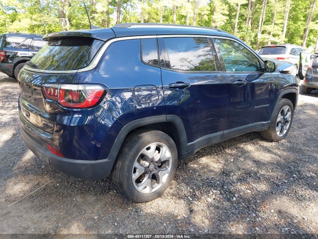 45117307 :رقم المزاد ، 3C4NJDCB7LT159998 vin ، 2020 Jeep Compass Limited 4x4 مزاد بيع