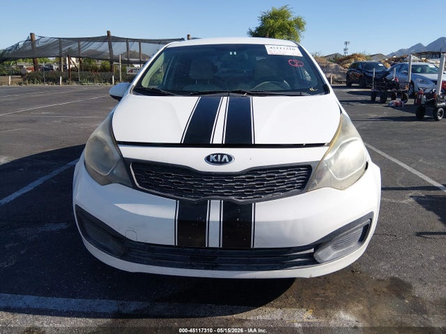 Продажа на аукционе авто 2013 Kia Rio Lx, vin: KNADM4A30D6257049, номер лота: 45117310
