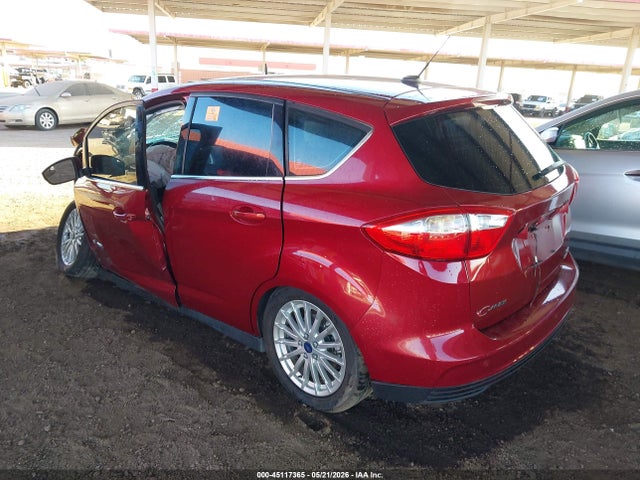 45117365 :رقم المزاد ، 1FADP5BU9DL549314 vin ، 2013 Ford C-max Hybrid Sel مزاد بيع