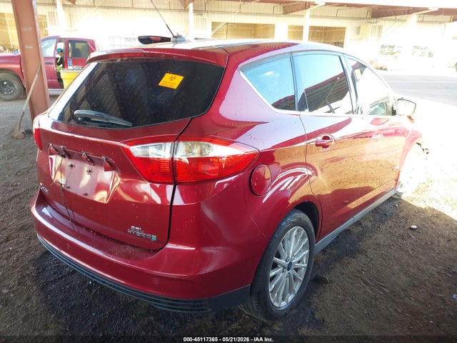 45117365 :رقم المزاد ، 1FADP5BU9DL549314 vin ، 2013 Ford C-max Hybrid Sel مزاد بيع