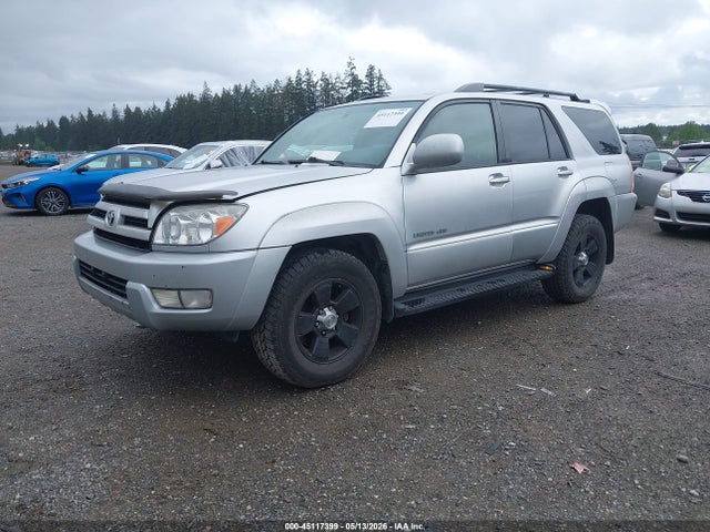 2005 Toyota 4runner Limited V6 მანქანა იყიდება აუქციონზე, vin: JTEBU17R558042109, აუქციონის ნომერი: 45117399