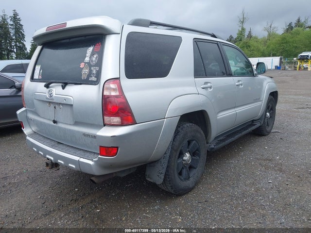 2005 Toyota 4runner Limited V6 მანქანა იყიდება აუქციონზე, vin: JTEBU17R558042109, აუქციონის ნომერი: 45117399