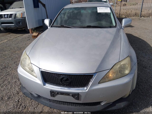 Aukcja sprzedaży 2008 Lexus Is 250, vin: JTHBK262482071207, numer aukcji: 45117443
