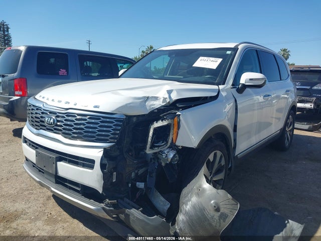 45117460 :رقم المزاد ، 5XYP6DHC4MG105482 vin ، 2021 Kia Telluride S مزاد بيع