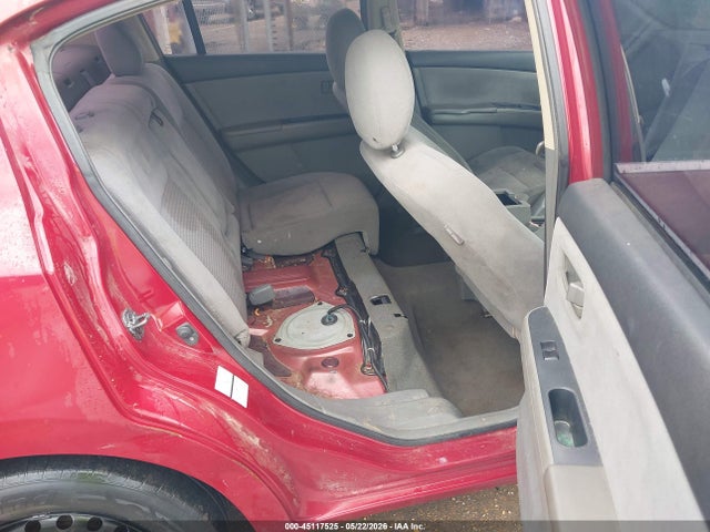 45117525 :رقم المزاد ، 3N1AB61EX8L654646 vin ، 2008 Nissan Sentra 2.0 مزاد بيع