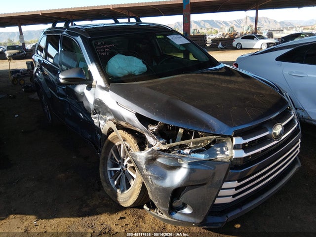 45117636 :رقم المزاد ، 5TDKZRFH2JS244988 vin ، 2018 Toyota Highlander Xle مزاد بيع