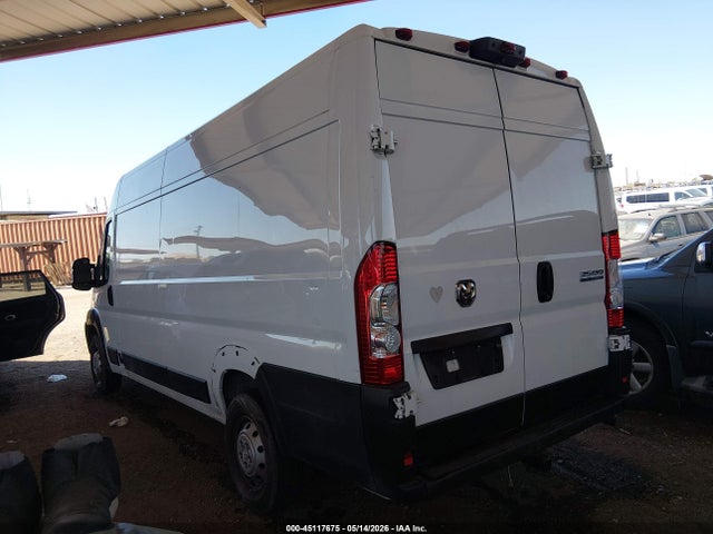 Aukcja sprzedaży 2023 Ram Promaster 3500 Cargo Van High Roof 159 Wb Ext, vin: 3C6MRVJG6PE505369, numer aukcji: 45117675