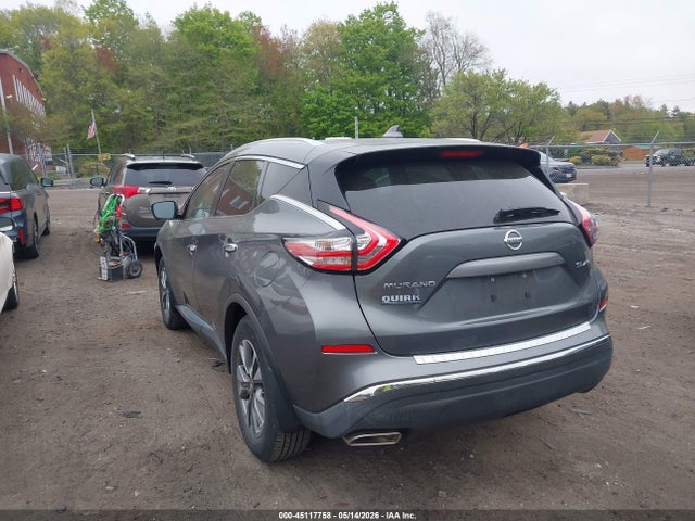 45117758 :رقم المزاد ، 5N1AZ2MH6HN143454 vin ، 2017 Nissan Murano Sl مزاد بيع