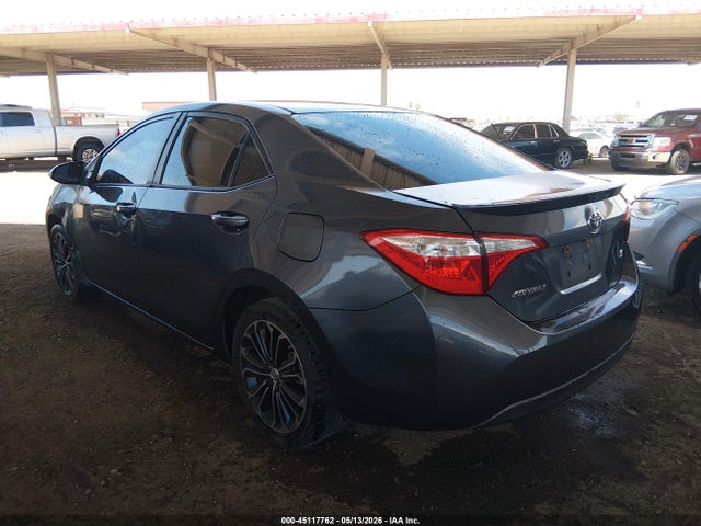 45117762 :رقم المزاد ، 5YFBURHE7FP355098 vin ، 2015 Toyota Corolla S Plus مزاد بيع