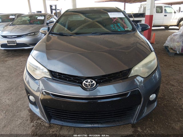 45117762 :رقم المزاد ، 5YFBURHE7FP355098 vin ، 2015 Toyota Corolla S Plus مزاد بيع
