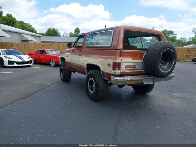 45117803 :رقم المزاد ، 1G5EK18H4DF514413 vin ، 1983 Gmc Jimmy K1500 مزاد بيع