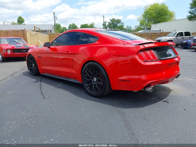 45117814 :رقم المزاد ، 1FA6P8CF0H5312005 vin ، 2017 Ford Mustang Gt مزاد بيع