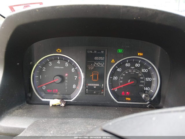 2009 Honda Cr-v Ex-l მანქანა იყიდება აუქციონზე, vin: 5J6RE48709L068743, აუქციონის ნომერი: 45117883
