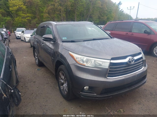 Aukcja sprzedaży 2015 Toyota Highlander Xle V6, vin: 5TDJKRFH5FS101475, numer aukcji: 45117903