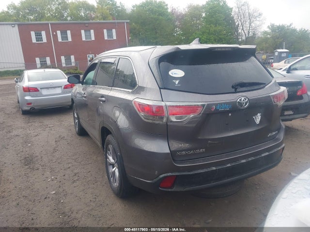 Aukcja sprzedaży 2015 Toyota Highlander Xle V6, vin: 5TDJKRFH5FS101475, numer aukcji: 45117903