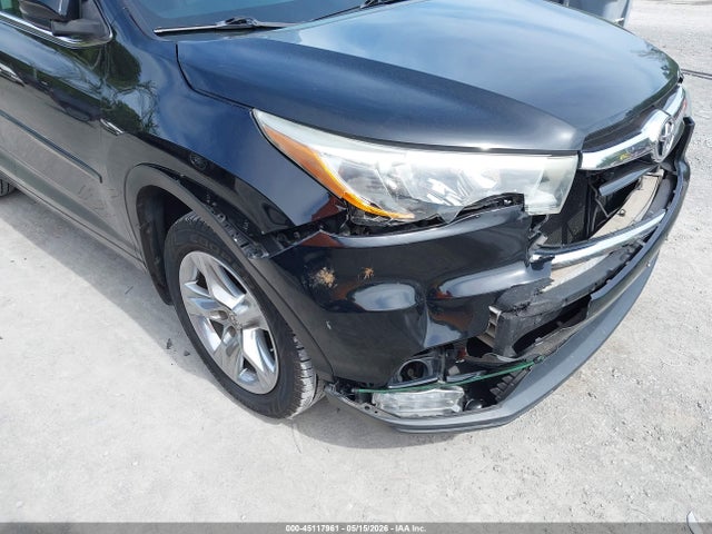 Aukcja sprzedaży 2014 Toyota Highlander Limited V6, vin: 5TDDKRFH1ES045076, numer aukcji: 45117961