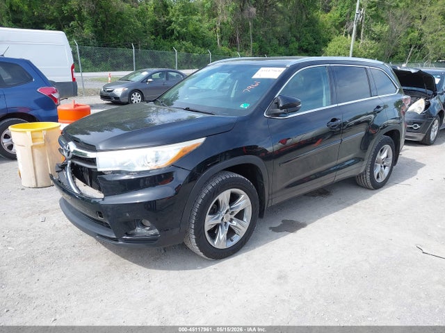 Aukcja sprzedaży 2014 Toyota Highlander Limited V6, vin: 5TDDKRFH1ES045076, numer aukcji: 45117961
