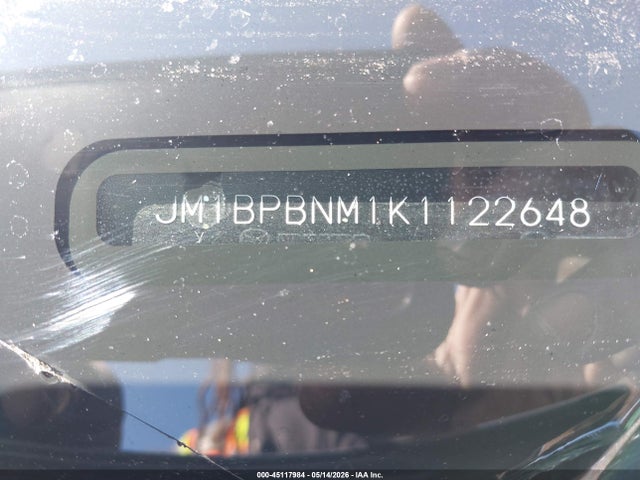 45117984 :رقم المزاد ، JM1BPBNM1K1122648 vin ، 2019 Mazda Mazda3 Premium Package مزاد بيع
