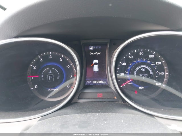 2013 Hyundai Santa Fe Sport 2.0t მანქანა იყიდება აუქციონზე, vin: 5XYZU3LA5DG025784, აუქციონის ნომერი: 45117987