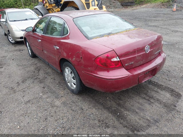Продаж на аукціоні авто 2005 Buick Lacrosse Cx, vin: 2G4WC532551327836, номер лоту: 45118092
