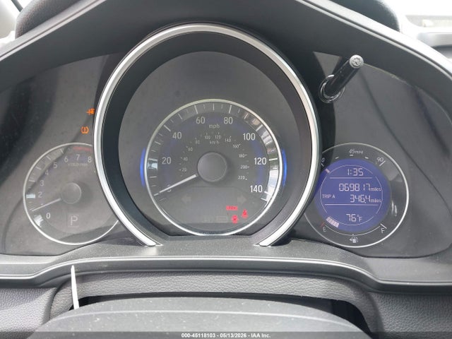 45118103 :رقم المزاد ، 3HGGK5H84FM733322 vin ، 2015 Honda Fit Ex/ex-l مزاد بيع