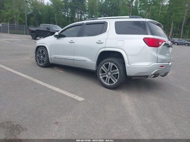45118158 :رقم المزاد ، 1GKKNXLS1HZ284637 vin ، 2017 Gmc Acadia Denali مزاد بيع
