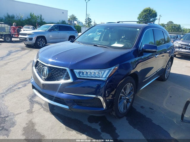 45118189 :رقم المزاد ، 5FRYD4H54HB002148 vin ، 2017 Acura Mdx Technology Package مزاد بيع