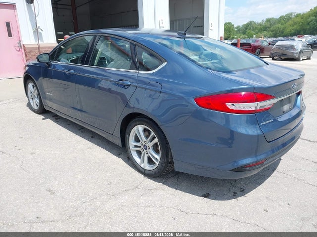 Продаж на аукціоні авто 2018 Ford Fusion Hybrid S, vin: 3FA6P0UU8JR254646, номер лоту: 45118221