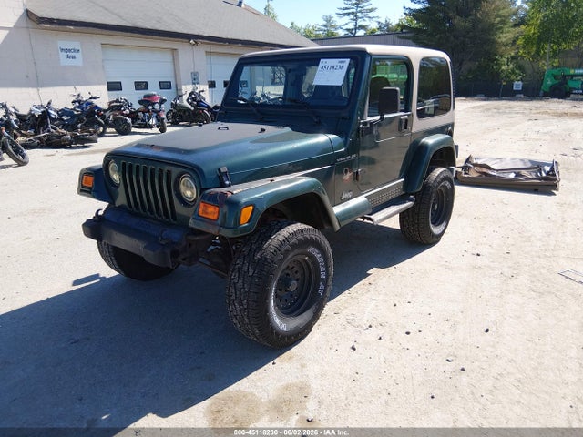 45118230 :رقم المزاد ، 1J4FA59S6YP703110 vin ، 2000 Jeep Wrangler Sahara مزاد بيع