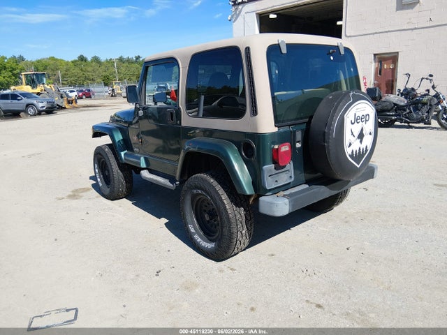 45118230 :رقم المزاد ، 1J4FA59S6YP703110 vin ، 2000 Jeep Wrangler Sahara مزاد بيع