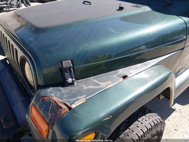 45118230 :رقم المزاد ، 1J4FA59S6YP703110 vin ، 2000 Jeep Wrangler Sahara مزاد بيع