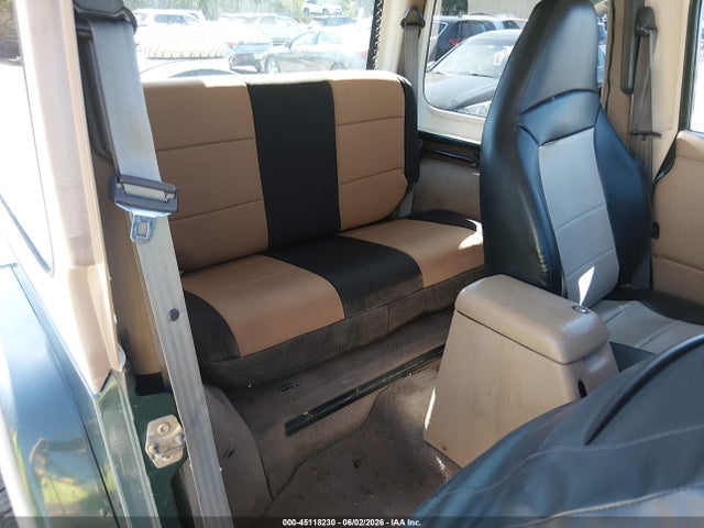 45118230 :رقم المزاد ، 1J4FA59S6YP703110 vin ، 2000 Jeep Wrangler Sahara مزاد بيع