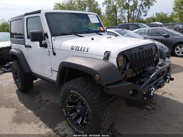 Продажа на аукционе авто 2014 Jeep Wrangler Willys Wheeler, vin: 1C4AJWAG2EL253939, номер лота: 45118238