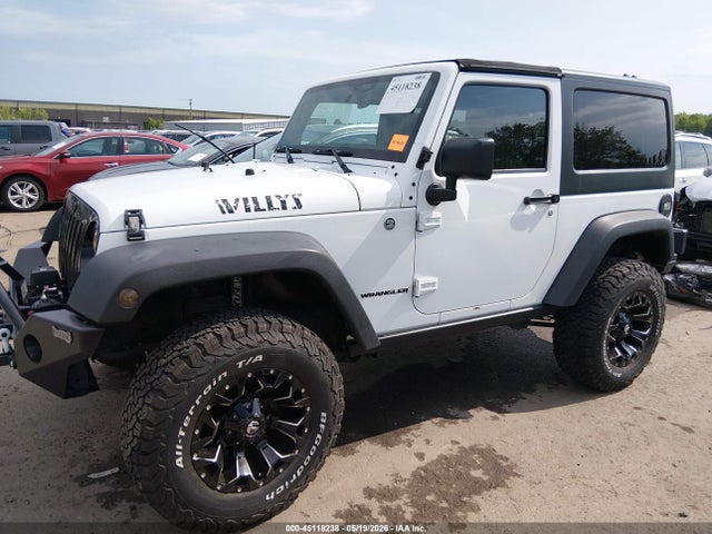Продажа на аукционе авто 2014 Jeep Wrangler Willys Wheeler, vin: 1C4AJWAG2EL253939, номер лота: 45118238