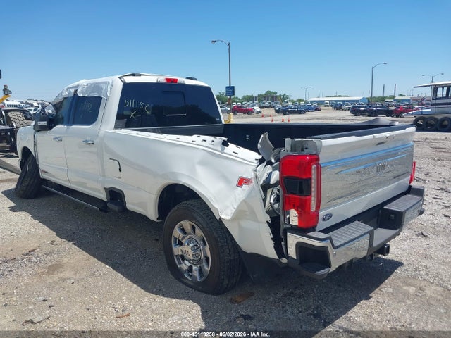 45118258 :رقم المزاد ، 1FT8W3BM8SED11152 vin ، 2025 Ford F-350 King Ranch مزاد بيع