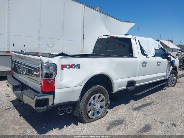 45118258 :رقم المزاد ، 1FT8W3BM8SED11152 vin ، 2025 Ford F-350 King Ranch مزاد بيع