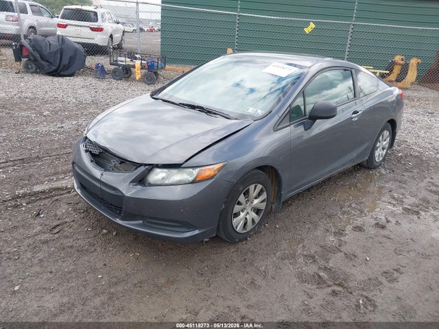 45118273 :رقم المزاد ، 2HGFG3B58CH541749 vin ، 2012 Honda Civic Lx مزاد بيع