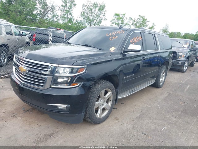2015 Chevrolet Suburban 1500 Ltz მანქანა იყიდება აუქციონზე, vin: 1GNSKKKC4FR126234, აუქციონის ნომერი: 45118306