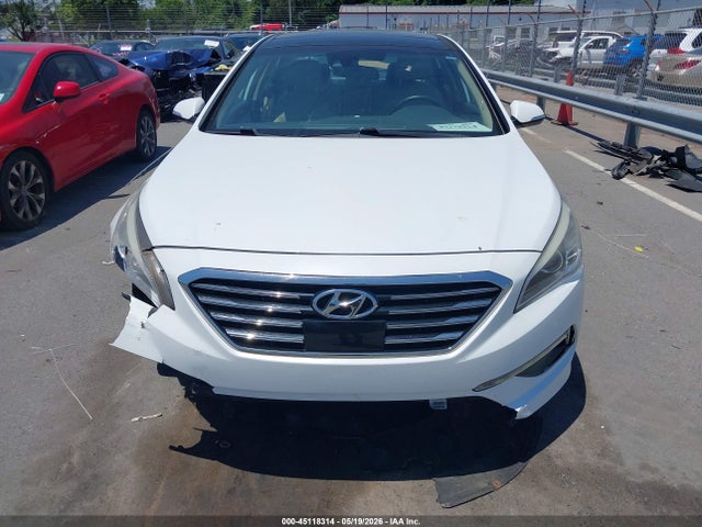2015 Hyundai Sonata Limited მანქანა იყიდება აუქციონზე, vin: 5NPE34AFXFH134520, აუქციონის ნომერი: 45118314