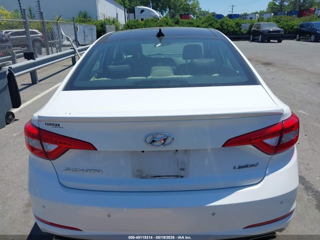 2015 Hyundai Sonata Limited მანქანა იყიდება აუქციონზე, vin: 5NPE34AFXFH134520, აუქციონის ნომერი: 45118314