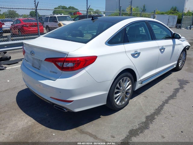 2015 Hyundai Sonata Limited მანქანა იყიდება აუქციონზე, vin: 5NPE34AFXFH134520, აუქციონის ნომერი: 45118314