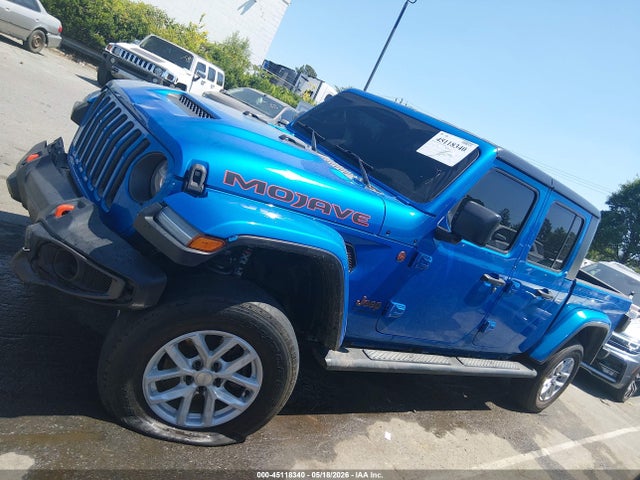 2021 Jeep Gladiator Mojave 4x4 მანქანა იყიდება აუქციონზე, vin: 1C6JJTEG7ML551675, აუქციონის ნომერი: 45118340