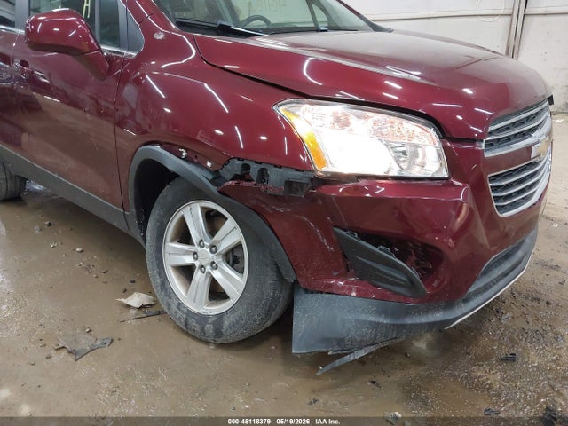 Aukcja sprzedaży 2016 Chevrolet Trax Lt, vin: 3GNCJPSB4GL221204, numer aukcji: 45118379