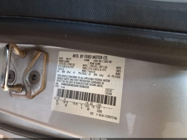 Ford Transit Connect Xl Passenger 2022 NM0GE9E20N1509230 Image 9