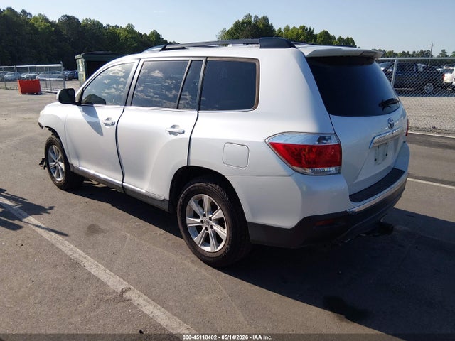 2012 Toyota Highlander Base V6 მანქანა იყიდება აუქციონზე, vin: 5TDZK3EH4CS059541, აუქციონის ნომერი: 45118402