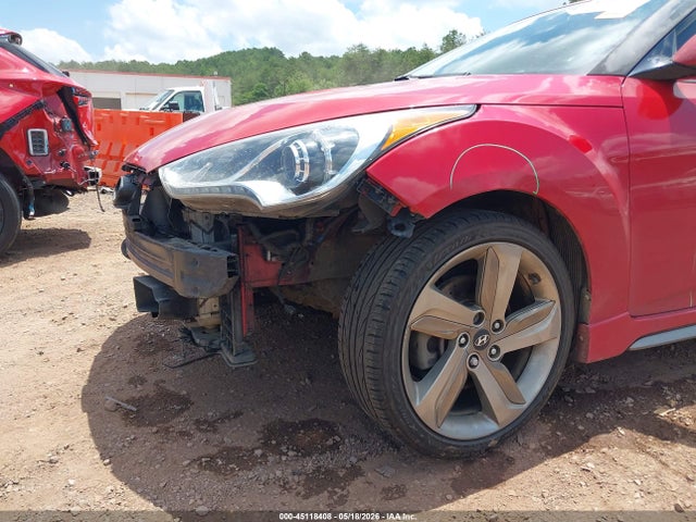 2013 Hyundai Veloster Turbo W/black მანქანა იყიდება აუქციონზე, vin: KMHTC6AE2DU109216, აუქციონის ნომერი: 45118408